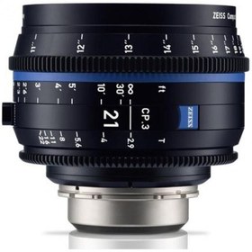تصویر لنز زایس Zeiss CP.3 XD 21mm T2.9 Compact Prime Lens (PL Mount, Feet) 