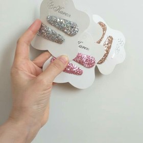 تصویر گیره مو کد 2LL بسته 2 عددی 