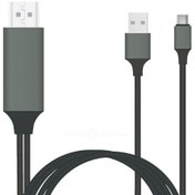 تصویر کابل تبدیل USB -C به HDMI مدل A5611 طول 1 متر 