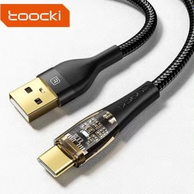 تصویر کابل تبدیل USB-A به USB-C توکی Toocki مدل TXCT-JY01 