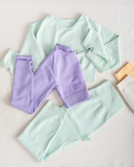 تصویر ست لگ و کراپ فینگردار 