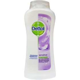 تصویر شامپو بدن دتول Dettol مدل sensitive حجم 300 میلی لیتر 