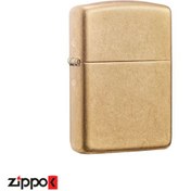 تصویر فندک زیپو Zippo Armor Tumbled Brass کد 28496 