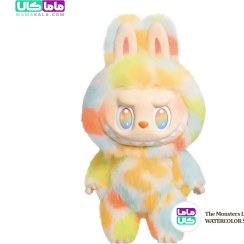 تصویر عروسک لبوبو آبرنگی سایز ۱۸ سانتیمتر 