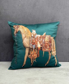 تصویر کوسن هرمس سبز 