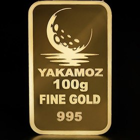 تصویر شمش طلا ۱۰۰ گرم 