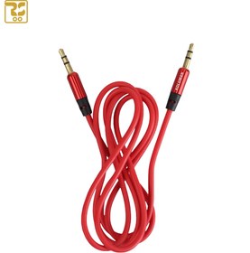 تصویر کابل AUX کلومن مدل AUX CABLE KA - 31 طول یک متر مشکی کابل ویدیویی و اتصالات کلومن