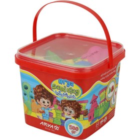 تصویر خمیر بازی شنی آریا Arya 1088 500g Arya 1088 Play Sandy dough