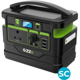 تصویر پاور استیشن قابل حمل گیزو مدل GPS500 ظرفیت ۵۱۸ وات ساعت 
