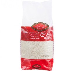 تصویر برنج یک کیلویی طارم معطر گلستان rice flavored Tarom Golestan 1kL