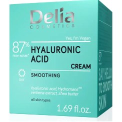 تصویر کرم آبرسان هیالورونیک اسید برند دلیا حجم 50 میل 