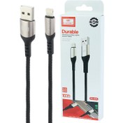 تصویر کابل آیفونی فست شارژ Earldom EC-107I 2.4A 1m Earldom EC-107I 2.4A 1m LIGHTNING CHARGING CABLE