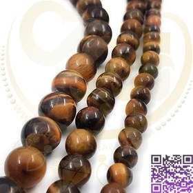 تصویر مهره چشم ببر سایز8 نیم ریسه 