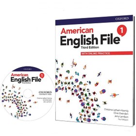 تصویر کتاب امریکن انگلیش فایل 1 ویرایش سوم American english file 1: third edition