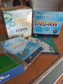 تصویر Mini dvd خام قاب دار 