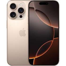 تصویر گوشی موبایل اپل iPhone 16 ProMax رنگ بژ (Desert Titanium) حافظه ۱ ترابایت بدون ریجستری و گارانتی پارت نامبر ZA 