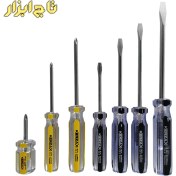 تصویر مجموعه 7 عددی پیچ گوشتی کنزاکس مدل KCS-107 Kenzax KCS-107 Screwdrivers Set 7 PCS