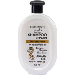 تصویر شامپو کراتینه فاقد سولفات لوکسی رز 