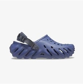 تصویر دمپایی مردانه آبی اکو کراکس Crocs 