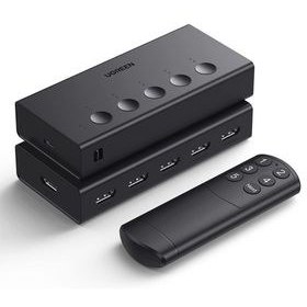 تصویر سوئیچ 1 به 5 HDMI یوگرین مدل CM568-90512 4K 