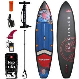 تصویر پدل‌برد Interstellar برند Skatinger رنگ قرمز 