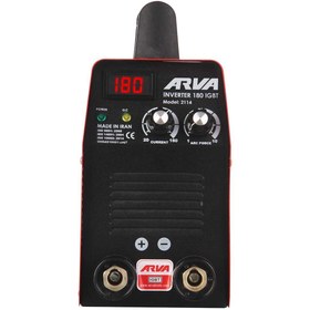 تصویر اینورتر جوشکاری 180 آمپر آروا مدل 2114  دو ولوم Arva 2114 inverter 180 IGBT