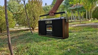 تصویر رادیو ضبط سونی درجه 1 ژاپن کمیاب 