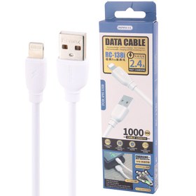 تصویر کابل آیفون فست شارژ Remax RC-138I 2.4A 1m Remax RC-138I 2.4A 1m Lightning Cable