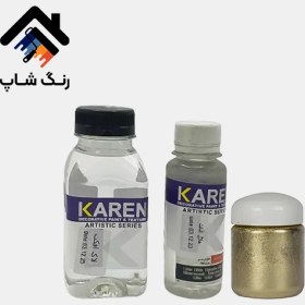 تصویر افکت ورق طلا کارن 