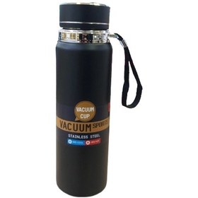 تصویر فلاسک برند VACUUM CUP حجم 1 لیتر و 0.6 لیتر دما سنج دار 