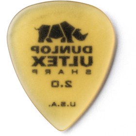 تصویر پیک گیتار Dunlop Ultex Sharp Guitar Pick 2.0mm 