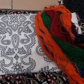 تصویر پته خام ،پته کرمان (کوسن50در50 