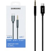 تصویر کابل تبدیل Samsung Type-C TO AUX 