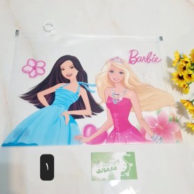 تصویر پوشه طلقی باربی 