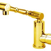 تصویر شیر روشویی متحرک قهرمان طلایی -براق 