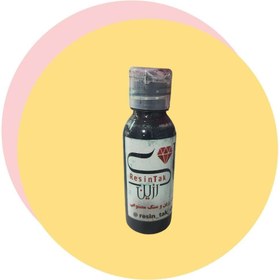 تصویر خمیر رنگ آبی تیره 