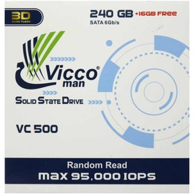 تصویر حافظه SSD ویکومن ViccoMan VC500 240GB ا ViccoMan VC500 240GB SSD Hard Drive ViccoMan VC500 240GB SSD Hard Drive