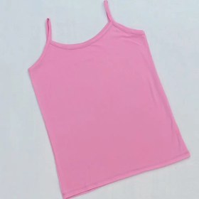 تصویر تاپ زنانه زرشکی مدل ساده 