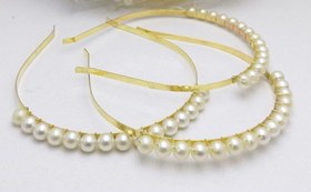 تصویر تل فلزی مرواریدی 