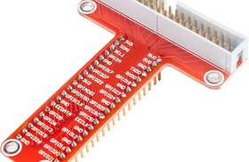تصویر برد توسعه 40 پین GPIO مخصوص رزبری پای (T-Cobbler) ا 40-pin GPIO expansion board for Raspberry Pi (T-Cobbler) 40-pin GPIO expansion board for Raspberry Pi (T-Cobbler)
