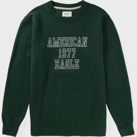 تصویر سویشرت یقه گرد برند american eagle Crew Neck Sweatshirt