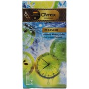 تصویر کاندوم مدل Pleasure بسته 12 عددی کلایمکس CLIMAX Condom Pleasure model, pack of 12