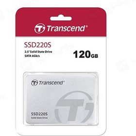تصویر هارد SSD اینترنال 120 گیگابایت ترنسند مدل TS120GSSD220S سیلور 