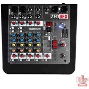 تصویر میکسر صوتی آنالوگ آلن اند هیت Allen & Heath ZED-6FX 