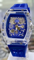 تصویر ساعت مچی ریچارد میل بند ابی | Richard Mille wristwatch blue strap 