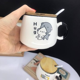 تصویر خرید عمده ماگ سفید کد 7 