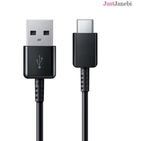 تصویر شارژر فست سامسونگ Galaxy A12 با کابل Type C ظرفیت ۱۵ وات 