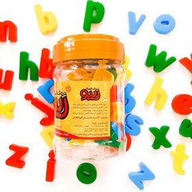 تصویر بازی آموزشی حروف الفبای انگلیسی ریبو بسته ۲۴ عددی 