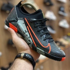 تصویر کفش فوتسال نایکی مدل سالنی رنگ مشکی 