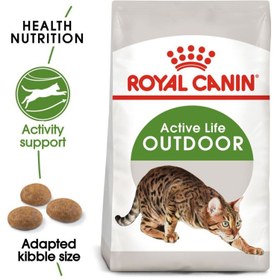 تصویر غذای خشک گربه بالغ خارج خانه برند رویال کنین ا Royal Canin Active Life Outdoor Cat Dry Food Royal Canin Active Life Outdoor Cat Dry Food